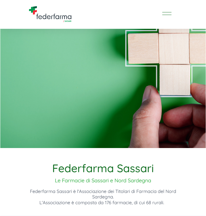 Anteprima del progetto Federfarma Sassari