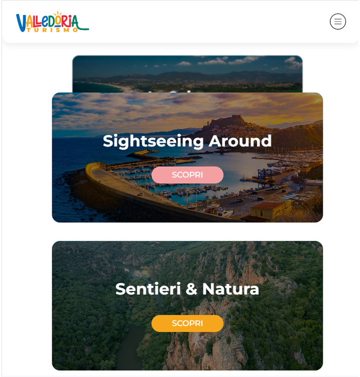 Anteprima del progetto Valledoria Turismo